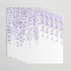 purple wisteria in bloom 2021 Wrapping Paper Gallery Image 3
