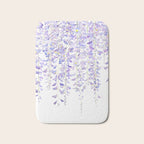 purple wisteria in bloom 2021 Bath Mat Gallery Image 1