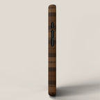 Black Brown Tartan Plaid Scottish Pattern iPhone Case Gallery Image 2