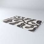 Wind-kissed Plant / Chalkboard Black Rug Gallery Image 3