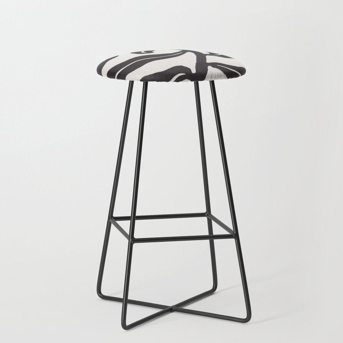 Wind-kissed Plant / Chalkboard Black Stool Gallery Image 1