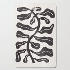Wind-kissed Plant / Chalkboard Black Cutting Board Gallery Image 1