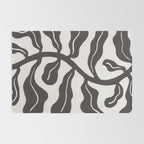 Wind-kissed Plant / Chalkboard Black Rug Gallery Image 2