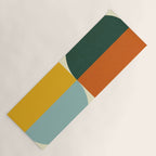 Geometric Abstract Mid Century Modern 4 Yoga Mat Gallery Image 1