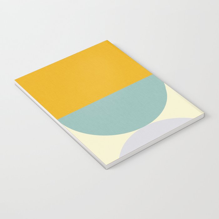 Geometric Abstract Mid Century Modern 4 Notebook Gallery Image 3