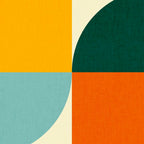 Geometric Abstract Mid Century Modern 4 Coffee Mug Gallery Image 2
