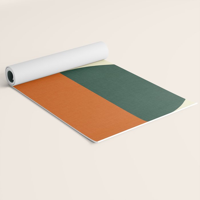 Geometric Abstract Mid Century Modern 4 Yoga Mat Gallery Image 2