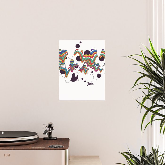 Psychedelic Planet Poster Gallery Image 2