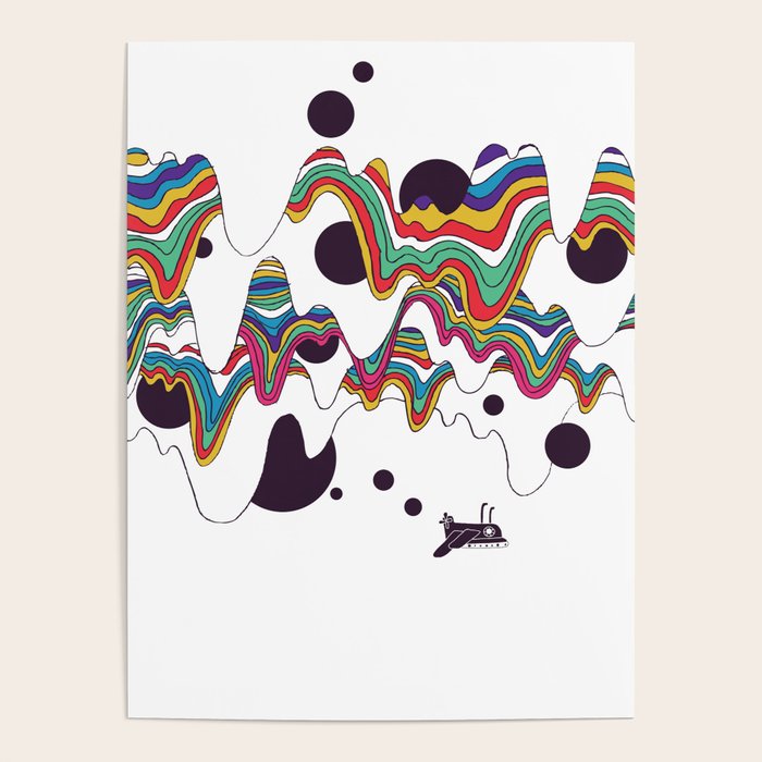 Psychedelic Planet Poster Gallery Image 4