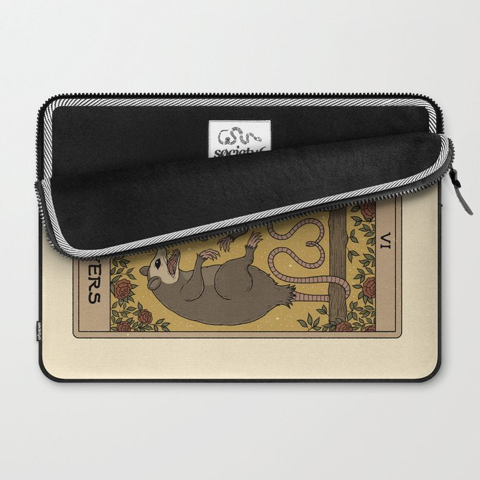 The Lovers - Possum Tarot Laptop Sleeve Gallery Image 2