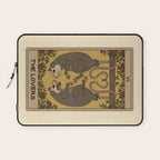 The Lovers - Possum Tarot Laptop Sleeve Gallery Image 1