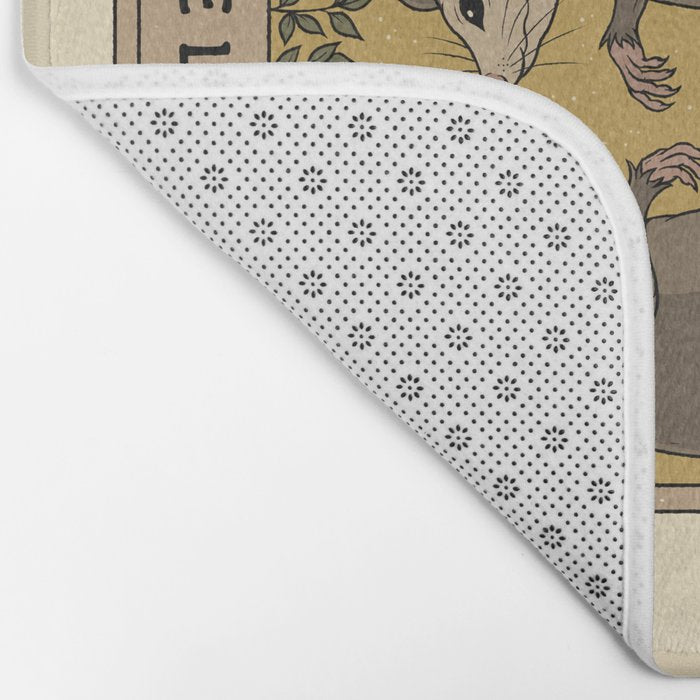 The Lovers - Possum Tarot Bath Mat Gallery Image 2