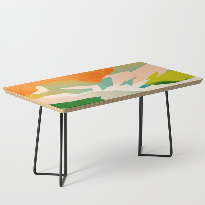 mountains landscape abstract Coffee Table Gallery Image 1