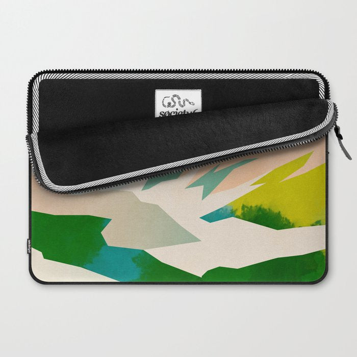 mountains landscape abstract Laptop Sleeve Gallery Image 2
