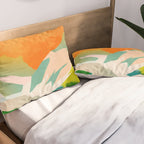 mountains landscape abstract Pillow Sham Gallery Image 2
