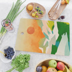 mountains landscape abstract Cutting Board Gallery Image 2