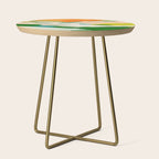 mountains landscape abstract Side Table Gallery Image 1