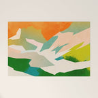 mountains landscape abstract Welcome Mat Gallery Image 1