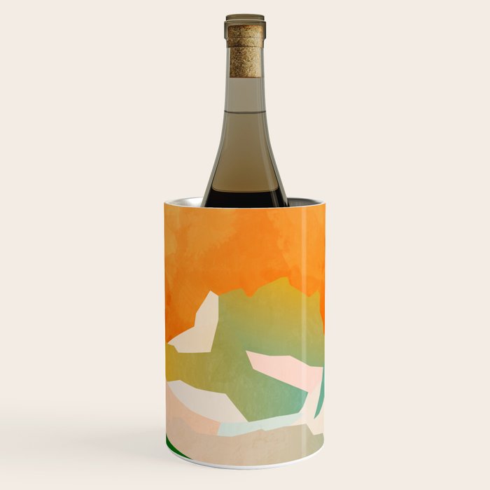 mountains landscape abstract Wine Chiller Gallery Image 2
