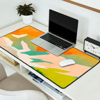 mountains landscape abstract Desk Mat Gallery Image 2