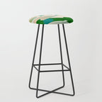 mountains landscape abstract Stool Gallery Image 1