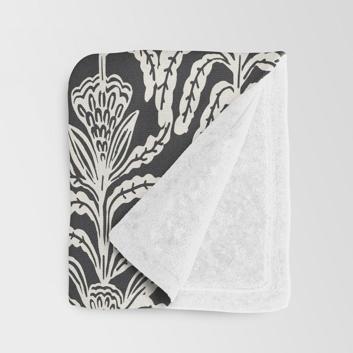 MAISEY NEUTRAL DARK Throw Blanket Gallery Image 3