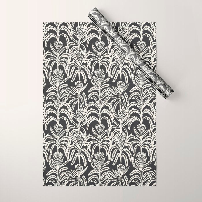 MAISEY NEUTRAL DARK Wrapping Paper Gallery Image 1