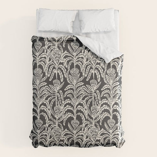 Maisey Neutral Dark Duvet Cover Gallery Image 6
