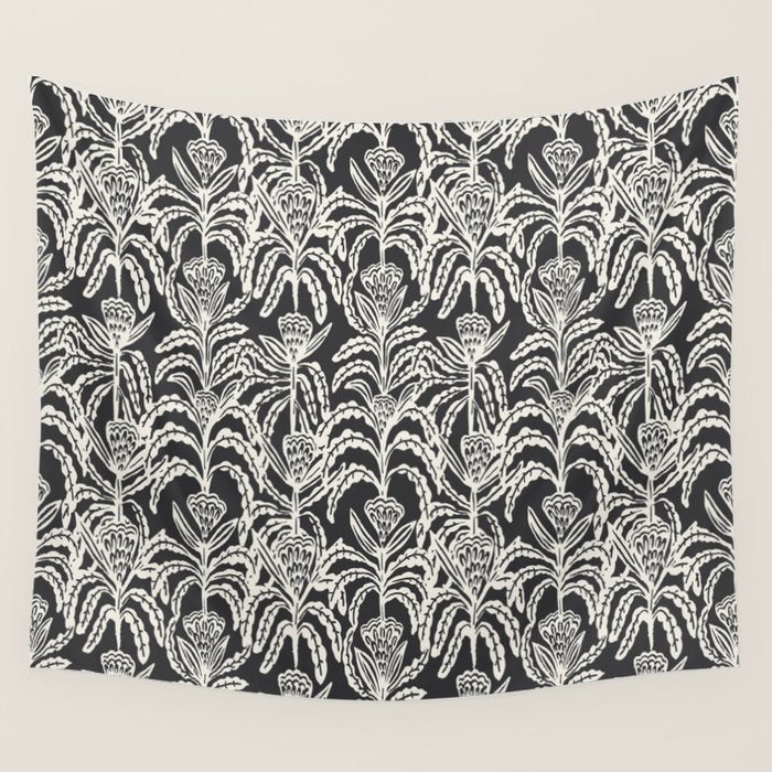 MAISEY NEUTRAL DARK Wall Tapestry Gallery Image 4