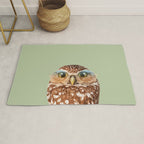 OWL WITH GLASSES Rug Gallery Image 1