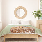 OWL WITH GLASSES Duvet Cover Gallery Image 3