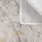 Invocation - double exposure nature botanical photograph Wall Tapestry Gallery Image 3