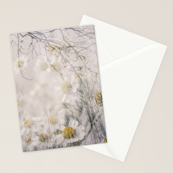 Invocation - double exposure nature botanical photograph Stationery Card Gallery Image 2