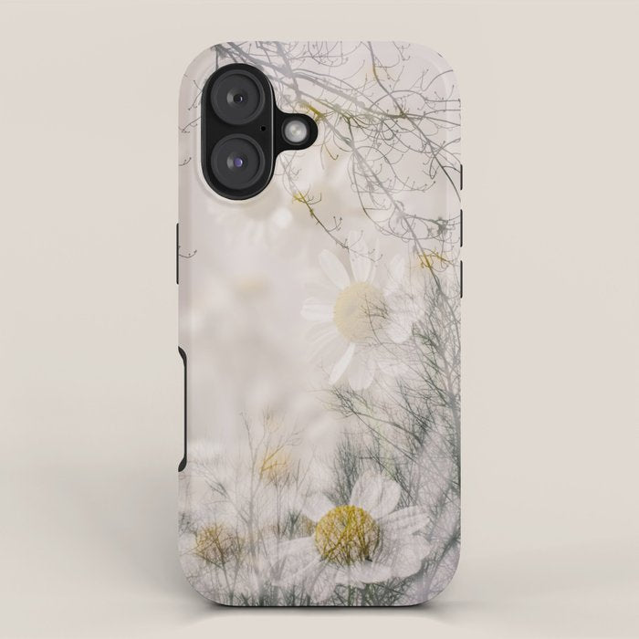 Invocation - double exposure nature botanical photograph iPhone Case Gallery Image 1