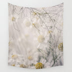 Invocation - double exposure nature botanical photograph Wall Tapestry Gallery Image 4
