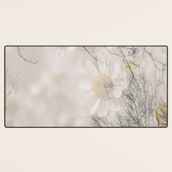 Invocation - double exposure nature botanical photograph Desk Mat Gallery Image 3
