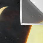 Saturn Highway - A Vintage, Retro-Futuristic Science Fiction Artwork Wall Tapestry Gallery Image 3