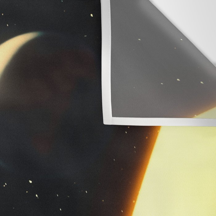 Saturn Highway - A Vintage, Retro-Futuristic Science Fiction Artwork Wall Tapestry Gallery Image 3