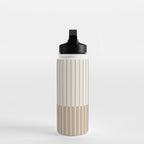 Color Block Line Abstract XVII Water Bottle Gallery Image 3