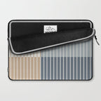 Color Block Line Abstract XVII Laptop Sleeve Gallery Image 2