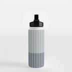 Color Block Line Abstract XVII Water Bottle Gallery Image 2