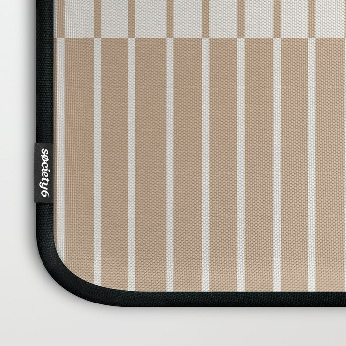 Color Block Line Abstract XVII Laptop Sleeve Gallery Image 3