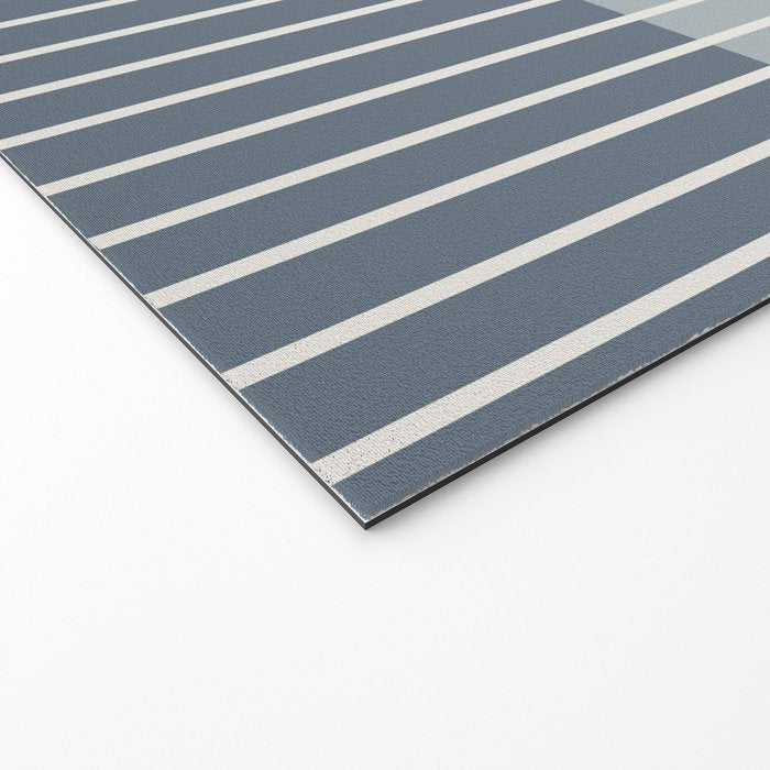 Color Block Line Abstract XVII Welcome Mat Gallery Image 2