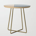 Color Block Line Abstract XVII Side Table Gallery Image 1