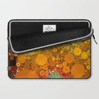 Sunset Poppies - abstract geometric pattern design Laptop Sleeve Gallery Image 2