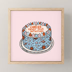 Cancer Cake Mini Art Print Gallery Image 1