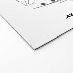 Boeing 747 Family Blueprint in High Resolution (white) Welcome Mat Gallery Image 2