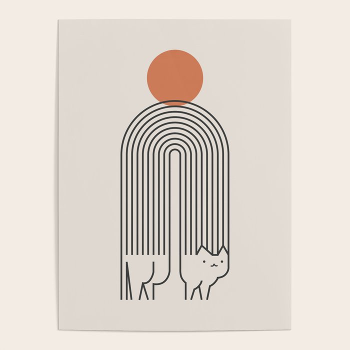 Cat Landscape 94 Poster Gallery Image 4