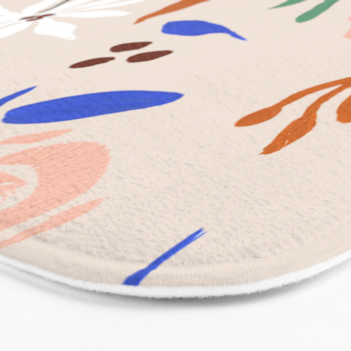 Tulum Floral Bath Mat Gallery Image 3