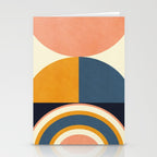mid century geometry II Stationery Card Gallery Image 2